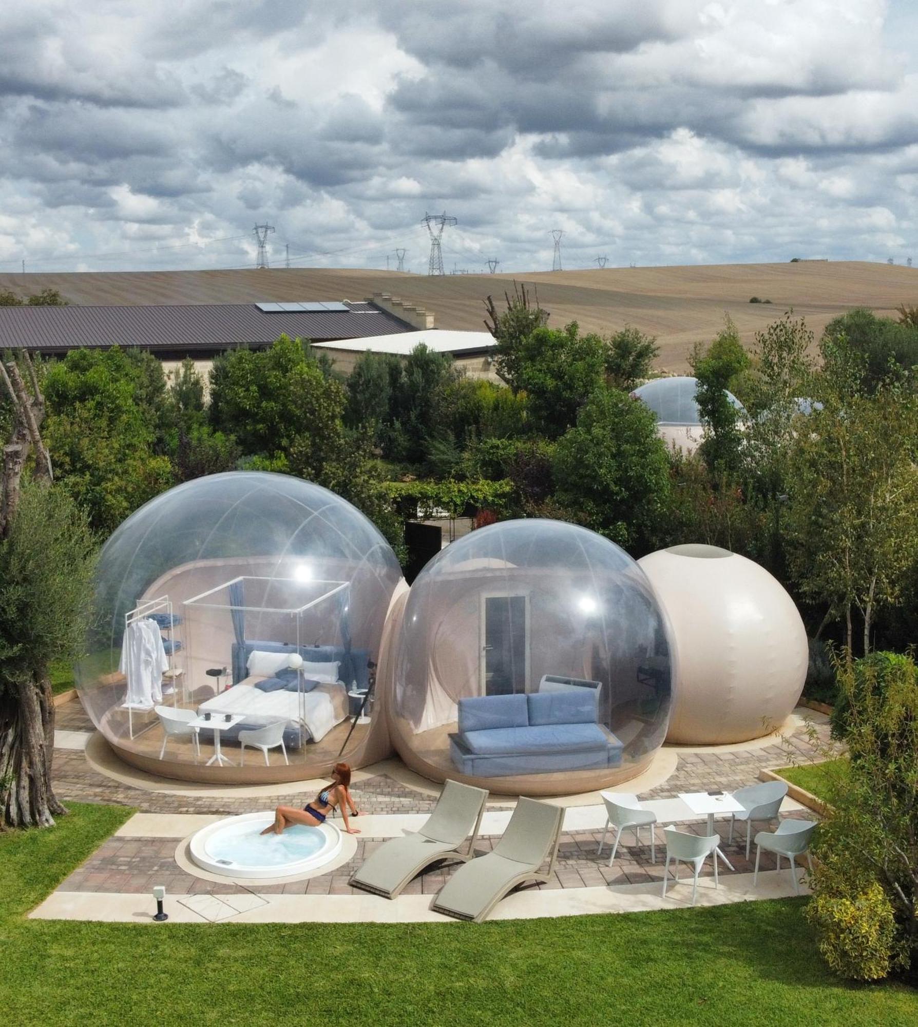 Tenuta Danesi - Camere - Appartamenti - Bubble Room Matera Exterior foto